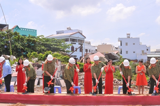 Khởi công dự án khu nhà ở thương mại liên kế cán bộ, chiến sỹ Công an