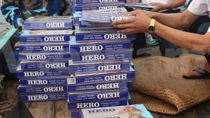 Xe đầu kéo chở thuốc lá lậu