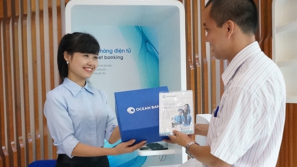 'Nhận tiền nhanh, hái lộc vàng' tại OceanBank