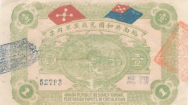 Sứ giả tiền tệ người Mỹ và tờ quân dụng phiếu Phan Bội Châu