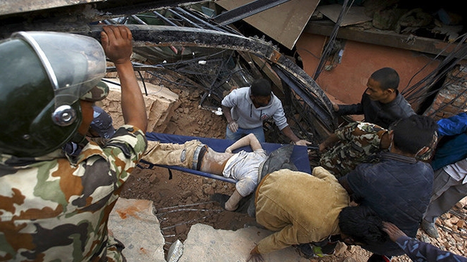 Tiếp tục xảy ra dư chấn mạnh 6,7 độ Richter ở Nepal