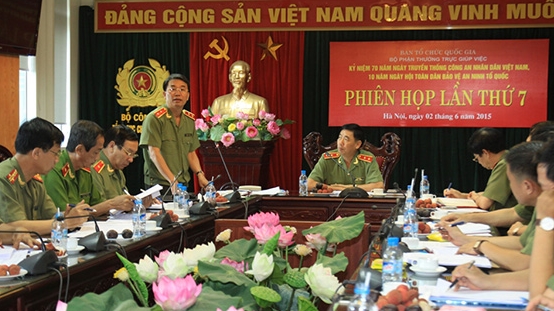 Gắn hoạt động kỷ niệm truyền thống lực lượng CAND với kỷ niệm những ngày lễ lớn của đất nước