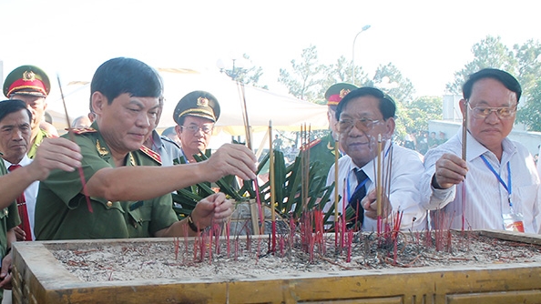 Gặp mặt CBCS Công an công tác, chiến đấu tại Quảng Trị