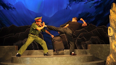 Liên hoan NTSK về “Hình tượng Người chiến sĩ CAND”: Khởi sắc nhiều loại hình sân khấu