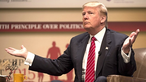 Khi ứng viên tổng thống Mỹ, tỉ phú Donald Trump “bốc hỏa”