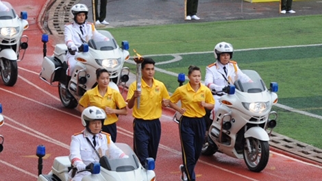 Chuyện về những vận động viên rước đuốc trong lễ khai mạc