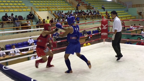 Ấn tượng màn trình diễn võ thuật ứng dụng tại Đại hội Khỏe “Vì an ninh Tổ quốc” 