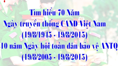 Nhiều hoạt động thiết thực kỷ niệm 70 năm Ngày truyền thống lực lượng CAND