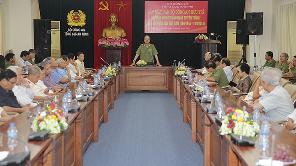 Tổng cục An ninh gặp mặt truyền thống