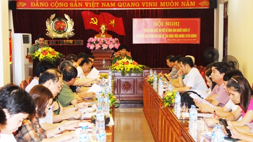 Công an Thanh Hóa triển khai cuộc thi viết về người chiến sĩ CSGT