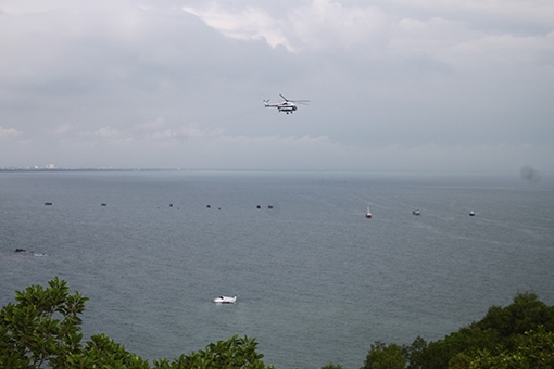 Diễn tập tìm kiếm cứu nạn hàng không 2015