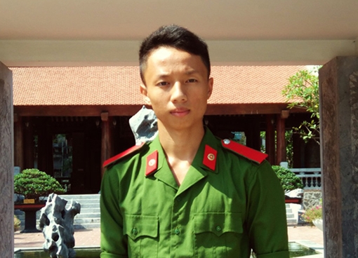 Tâm sự của chàng thủ khoa Học viện Cảnh sát nhân dân