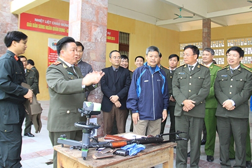 Thực nghiệm thành công dải sản phẩm do các doanh nghiệp Công an trực tiếp sản xuất 