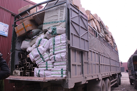 150 tấn hàng ‘vỏ châu Âu ruột Trung Quốc’ 