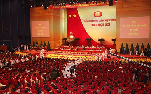 Bầu ban kiểm phiếu Đại hội XII 