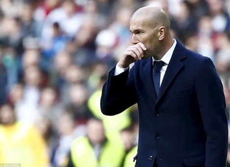 Thất bại đầu tiên của Zidane 