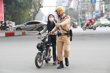 Hà Nội ra quân xử lý vi phạm giao thông 