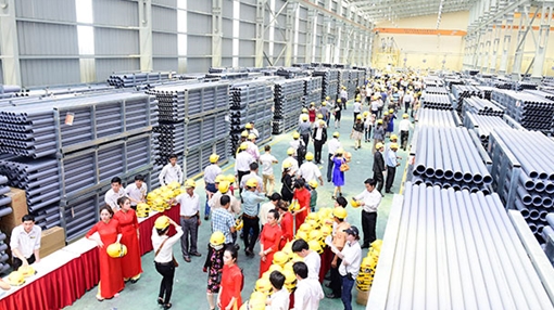 Khánh thành Nhà máy ống nhựa Hoa Sen Bình Định 