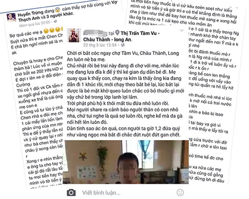 Tung tin bắt cóc trẻ em: Một cách “câu like” vô đạo đức 