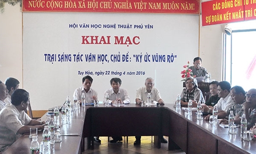 Khai mạc trại sáng tác văn học chủ đề “Ký ức Vũng Rô” 