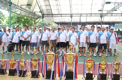 Giải quần vợt “Bệnh viện 30-4 mở rộng lần thứ VIII" 