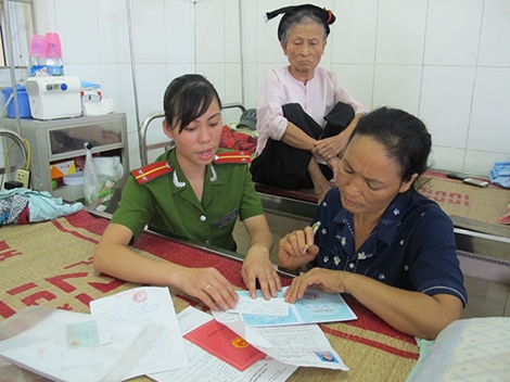 Công an huyện Đan Phượng: Đẩy mạnh công tác cải cách thủ tục hành chính 