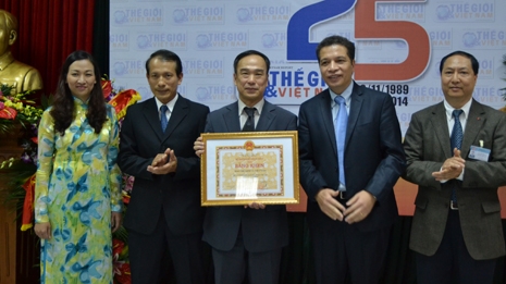 Báo Thế giới & Việt Nam kỉ niệm 25 năm thành lập