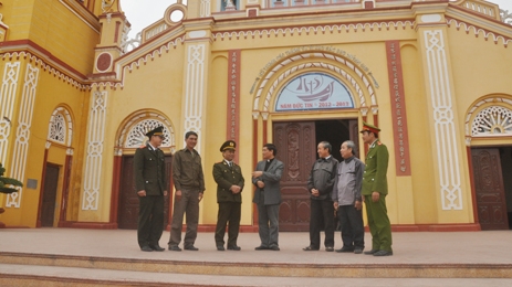 Đảm bảo tốt an ninh, trật tự vùng giáo