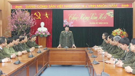 Thứ trưởng Bùi Văn Nam kiểm tra công tác đảm bảo ANTT sau Tết