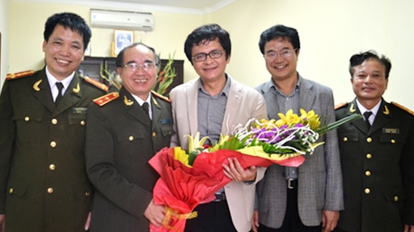 Phối hợp tuyên truyền kỷ niệm 70 năm Ngày truyền thống CAND