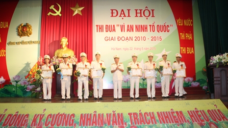 Công an các đơn vị, địa phương tổ chức Đại hội thi đua “Vì An ninh Tổ quốc”