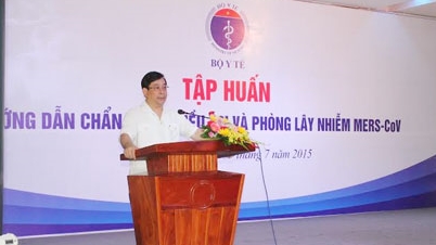 Kiểm tra phòng, chống dịch bệnh Mers-CoV tại BV Đa khoa Trung ương Cần Thơ 