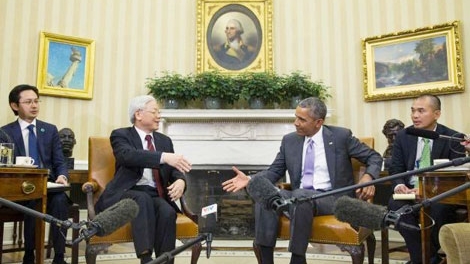 Báo chí nước ngoài đưa tin đậm về chuyến thăm Mỹ của Tổng Bí thư