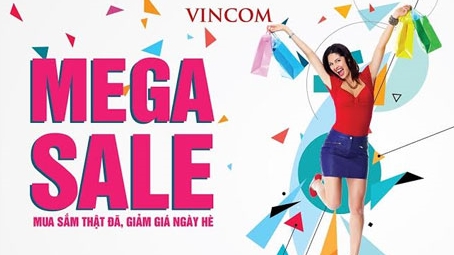 ‘Mega Sale’ gần 300 thương hiệu trên toàn hệ thống 