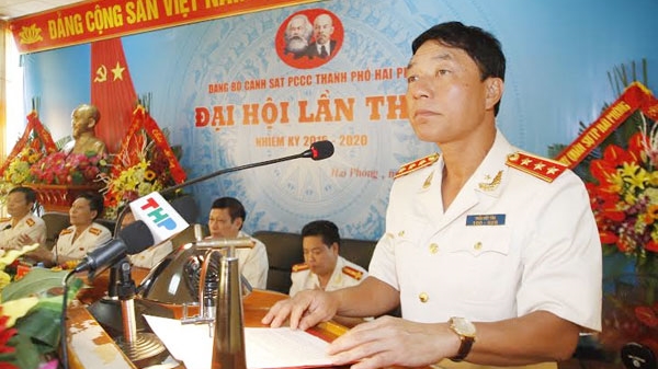 Đại hội Đảng bộ Cảnh sát PCCC TP Hải Phòng