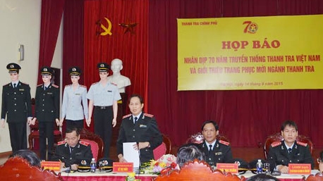 70 năm truyền thống Thanh tra và giới thiệu trang phục mới của ngành Thanh tra Việt Nam