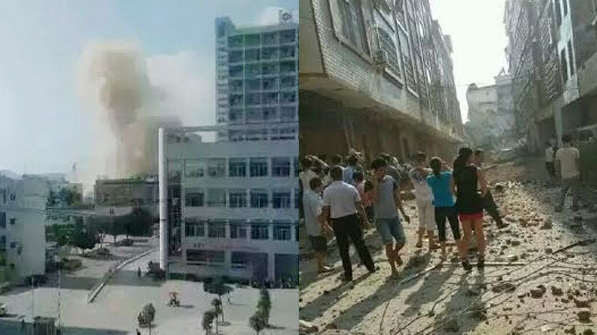 Hàng loạt vụ nổ tại TP Liễu Châu khả năng do ‘bom thư’