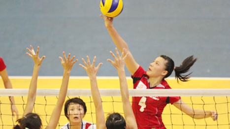 Giá vé xem giải bóng chuyền vô địch quốc gia 2015 chỉ 30.000 đồng 