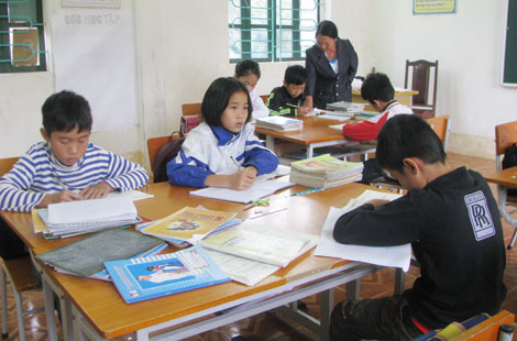 Những bó hoa dại ấm lòng thầy cô