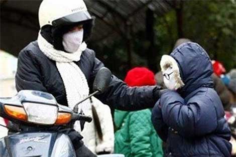 Miền Bắc lại đón đợt rét tăng cường từ đêm nay