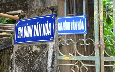 "Gia đình văn hóa" và những giá trị thực