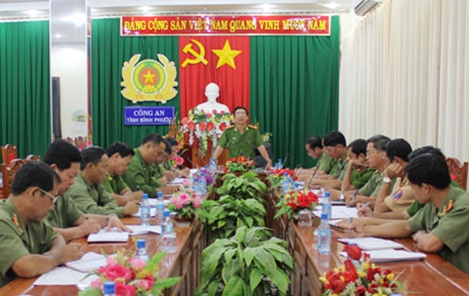 Triển khai phương án bảo vệ phiên tòa xét xử lưu động vụ thảm án ở Bình Phước