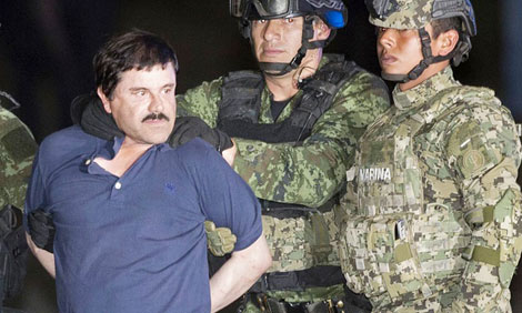 Trùm ma túy Mexico Joaquin Guzman sẽ bị dẫn độ sang Mỹ?