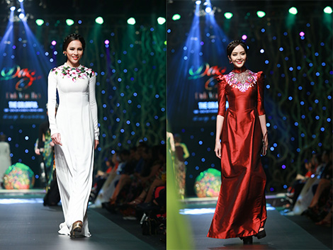 Thần thái của Lan Khuê khiến các NTK ngưỡng mộ