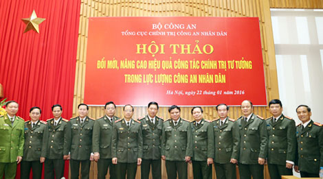 Hội thảo Đổi mới, nâng cao hiệu quả công tác chính trị tư tưởng trong lực lượng CAND