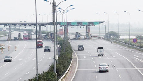 Giá vé qua trạm thu phí Nam Cầu Giẽ cao nhất 120.000 đồng/lượt