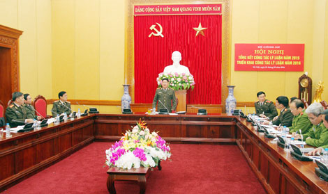 Triển khai thực hiện dự án Trường Đại học Cảnh sát nhân dân