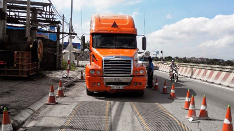 Xe vi phạm tải trọng giảm mạnh
