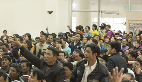 Thẳng thắn đối diện với dân