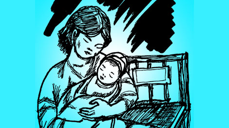 Công chúa "bỉm sữa"